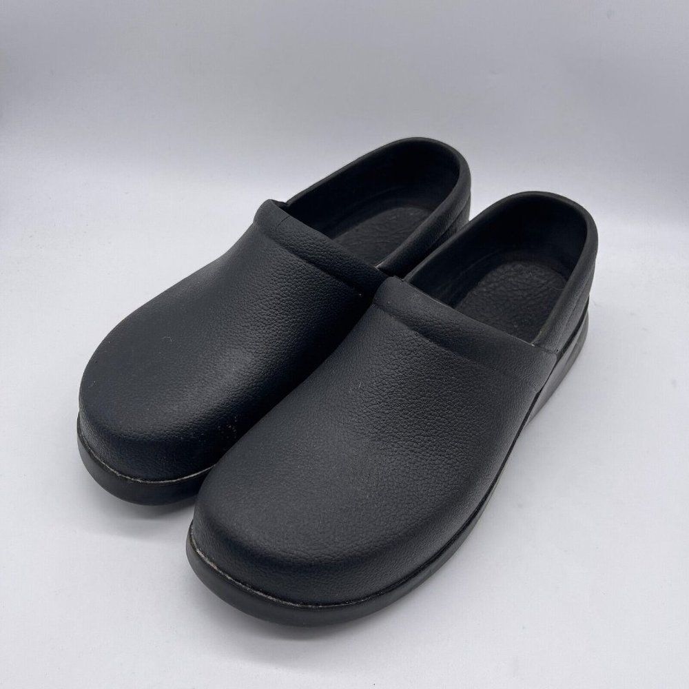Klogs Footwear Size 13 Mens Slip Resistant Industry Work Shoes Black Slip On